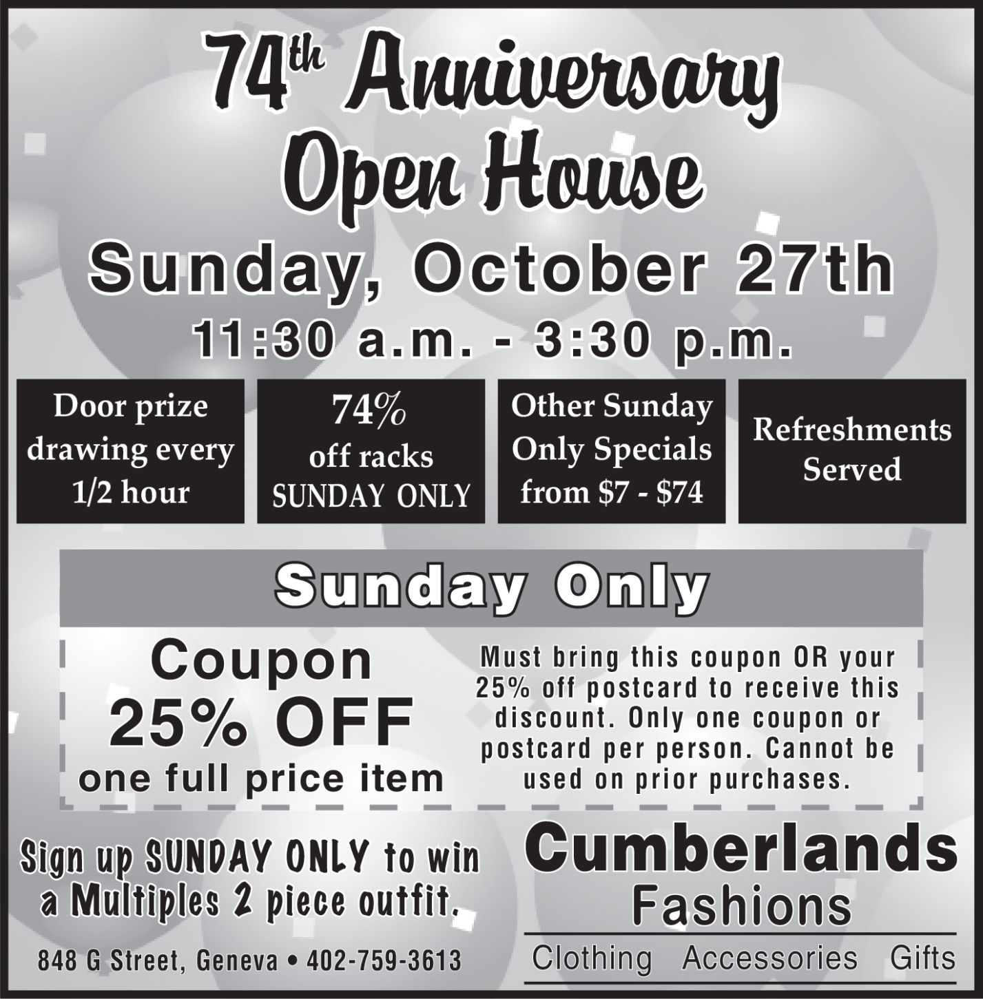 Cumberlands Fashions